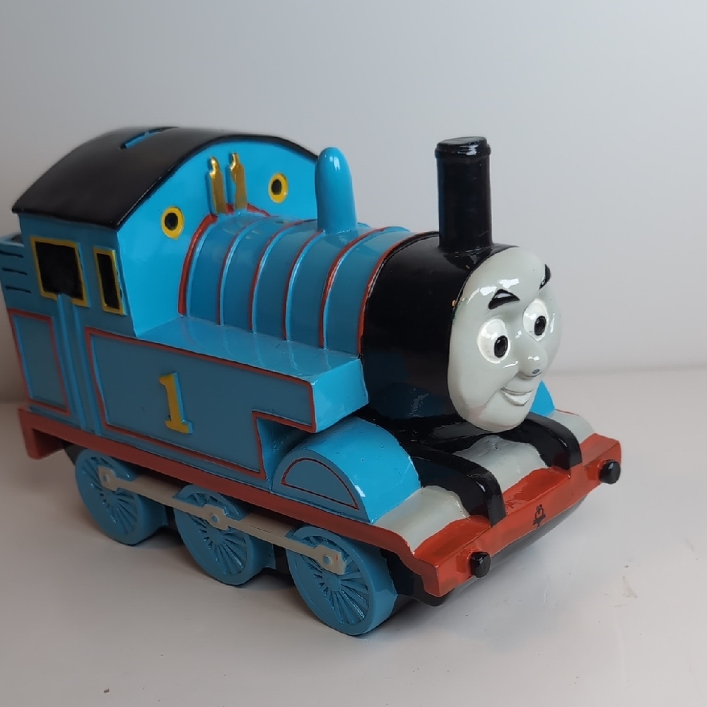 Thomas The Tank Engine Ceramic Toy Piggy Bank.